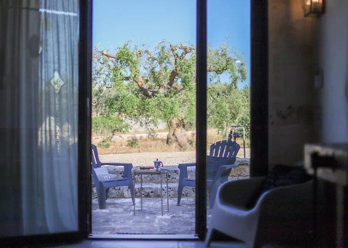 Td Trulli Albapetra Pool & Olive Trees